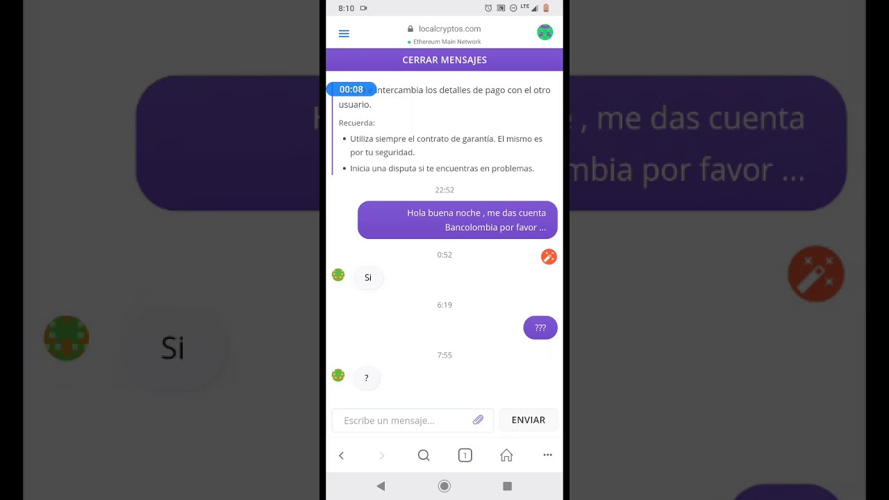 COMPRA ETHER DESDE METAMASK