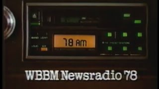 1988 WBBM Newsradio 78 commercial  - CHICAGO TV