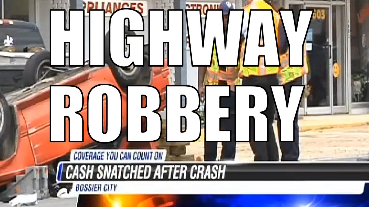 Asshole Robs Car Crash Victim Instead Of Rescuing Her