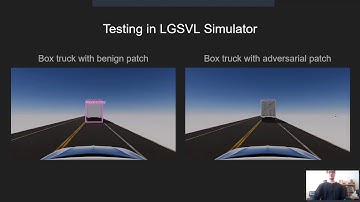 NDSS 2021 - AutoSec Demo #8: Security of Camera-based Perception for Autonomous Driving under Attack