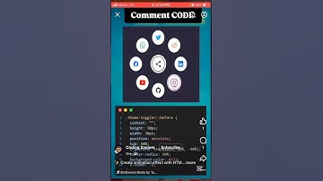 Make Animated Menu Using HTML CSS & JavaScript 😍🔥 | Easy Coding Trick