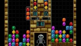 Columns III - Revenge of Columns - Columns III - Revenge of Columns (Sega Genesis) - Spider Bat Skeleton - User video