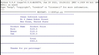 Create an Invoice with Python