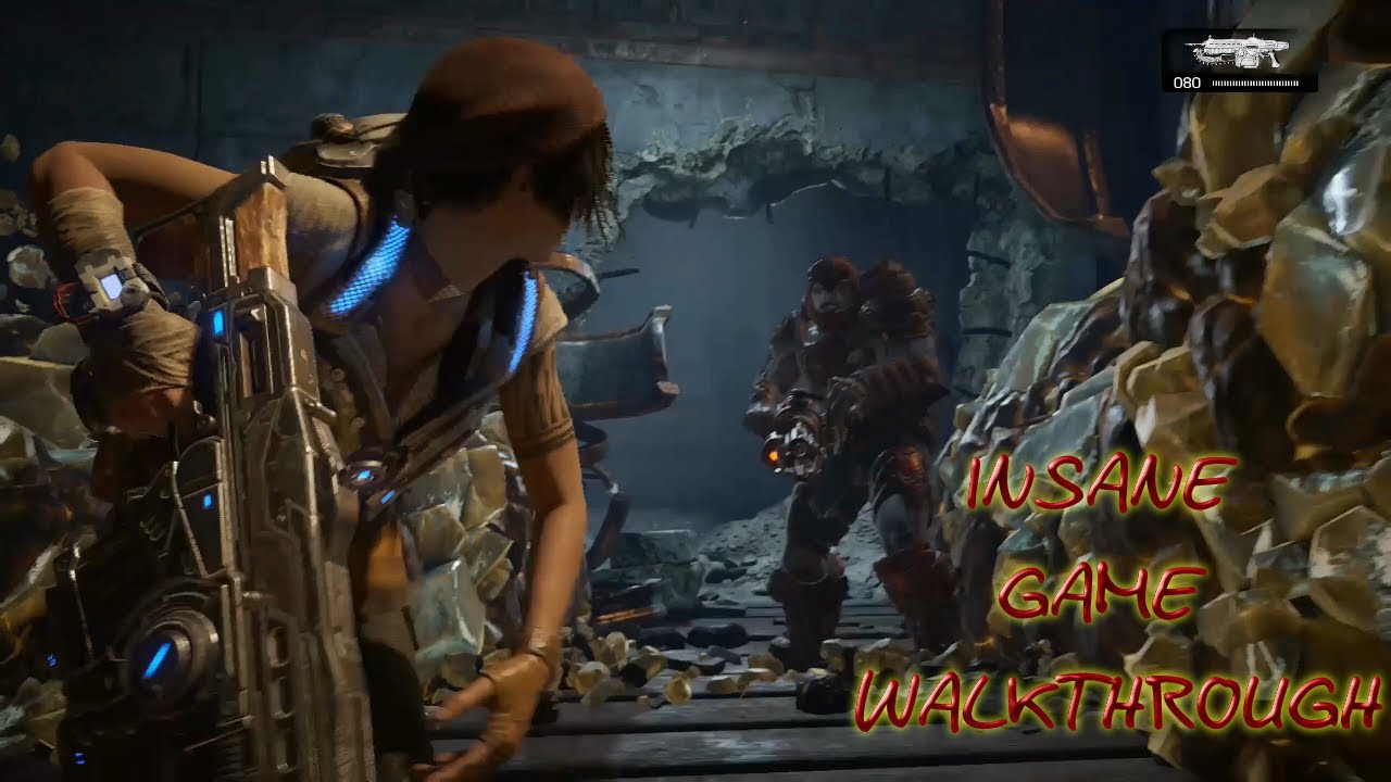 Gears of War 4 ACT III 6 Origins Checkpoint 1 INSANE MODE GAME