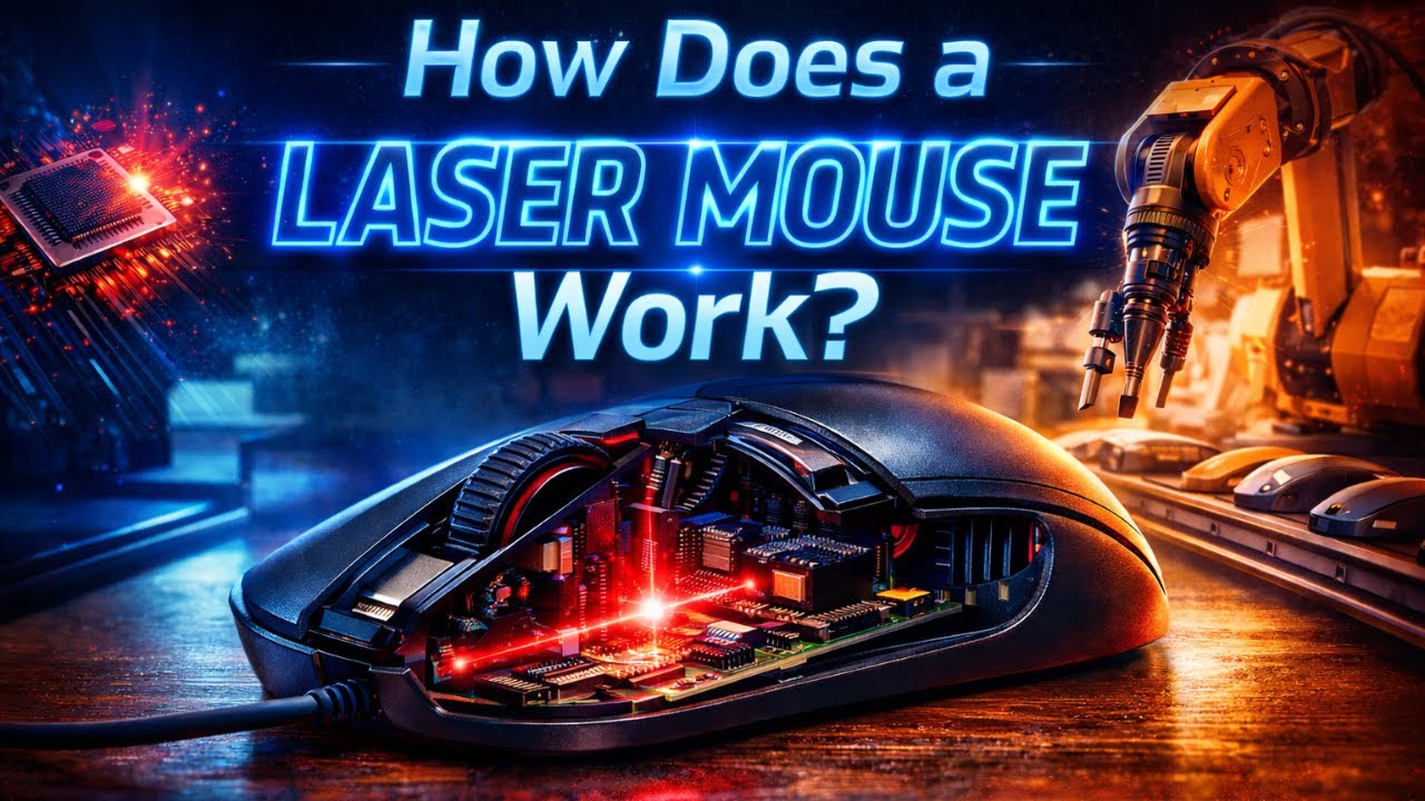 How Does a Laser Mouse Work? Complete Working & Manufacturing Explained ...