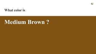 Medium Brown color #7f5112 hex color - Brown color - Cool color 7f5112