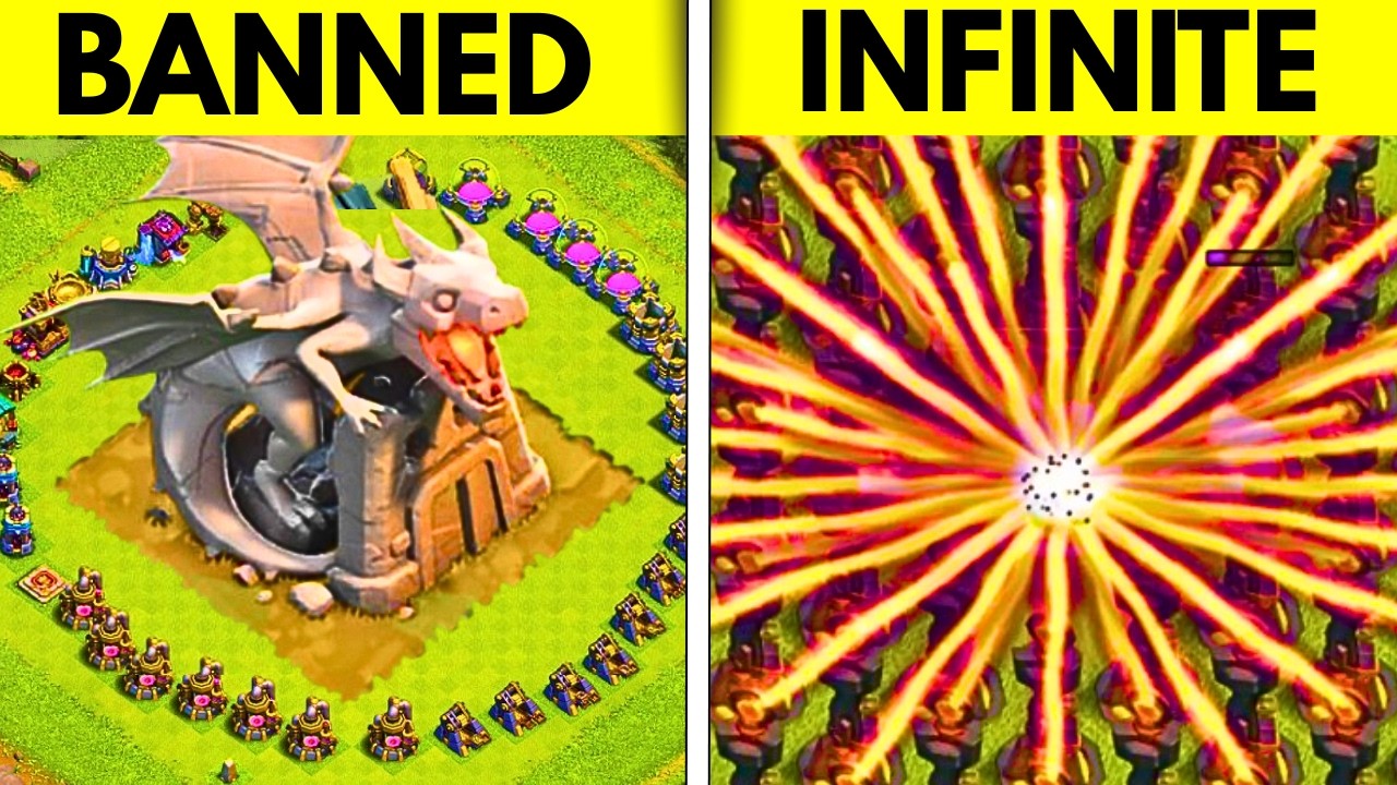 I Found Clash of Clans RAREST Bases...