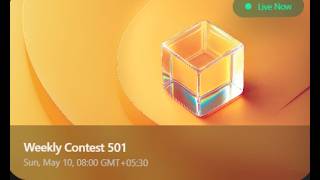 Leetcode Weekly Contest 501 LIVE || #leetcode #coding #programming #contest