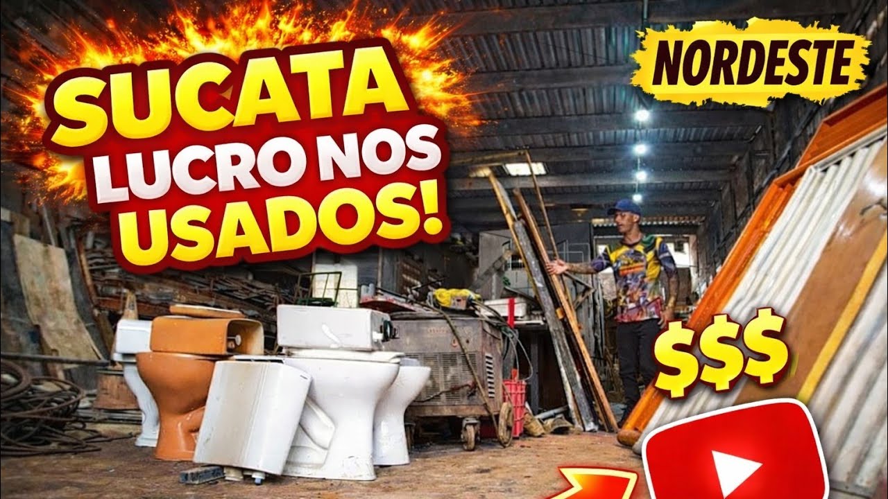 SUCATA E COISAS USADAS EM JOÃO PESSOA NA PARAÍBA