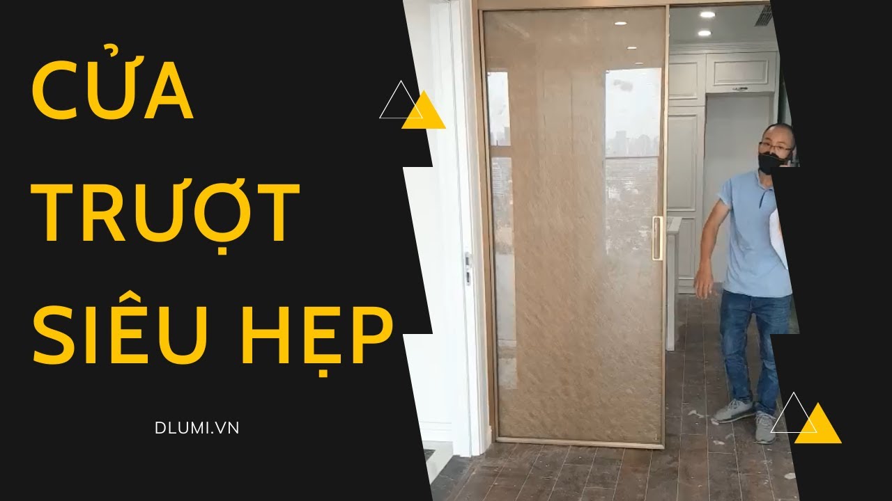 Cửa Trượt Siêu Hẹp D LUMI Cửa Trượt Slim - youtube