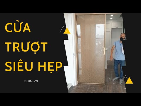 Video Cửa Trượt Siêu Hẹp D LUMI Cửa Trượt Slim - youtube