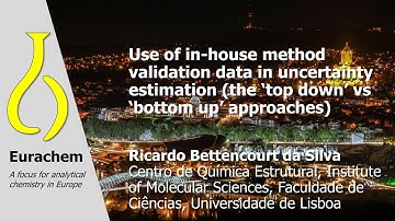 Evaluation of measurement uncertainty based on in-house validation data - R. Bettencourt da Silva