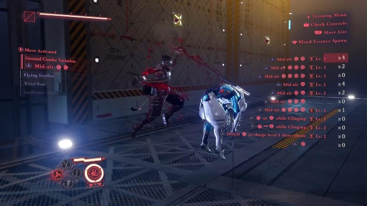 [NINJA GAIDEN 4 Tech] Guillotine Throw Flying Swallow catch