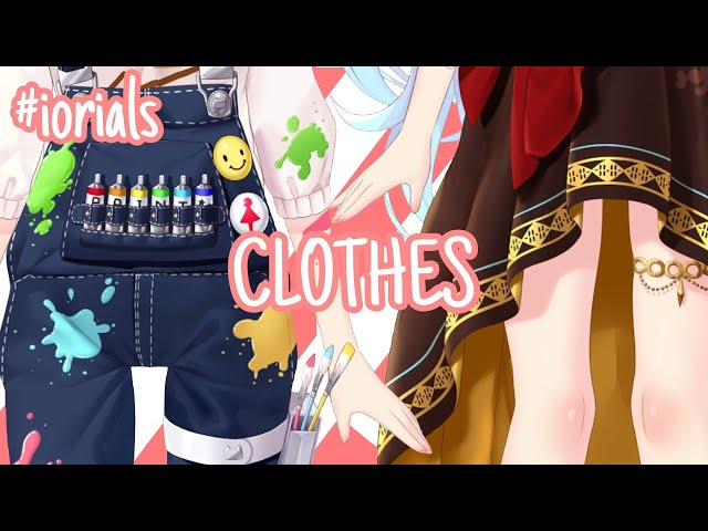 【iorials #9】CLOTHES! Folds, Wave, Frils And Many More!【hololiveID】のサムネイル