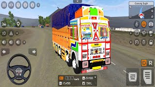 Download TATA TRUCK MOD | Truck Mod for BUSSID - Bus Simulator Indonesia Gameplay Video | Truck Game screenshot 5