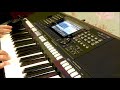 НА БЕЛОМ ПОКРЫВАЛЕ YAMAHA PSR S 775