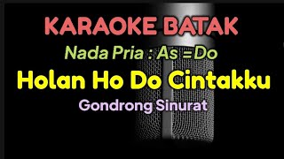 Download lagu KARAOKE || HOLAN HO DO CINTAKKU / SINURAT GONDRONG (Nada Pria)