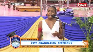 Mount Kenya University 21st Graduation Ceremony