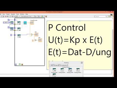 Lập trình PID điều khiển vị trí động cơ DC – Lập trình nhúng LabVIEW cho Arduino #16