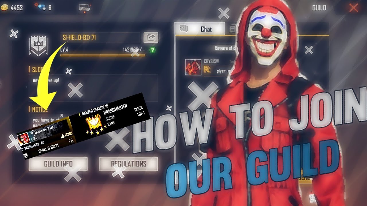 HOW TO JOIN ITZ DHARMAZI GUILD SHIELD BD 71 GLOBAL NO 1 GUILD JOIN NOW...REQUIREMENTS