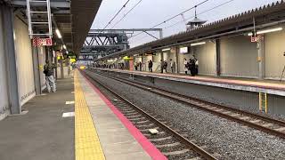 淡路通過は本日最終‼︎321系直通快速奈良行きJR淡路駅通過。