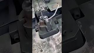 Automatic Process of Bending Iron Wire into Clips