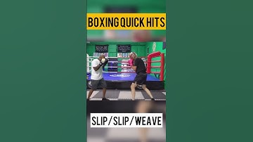 Boxing Quick Hits 2- Slip/Slip/Weave #miketyson #peekaboo #boxing #madhooker