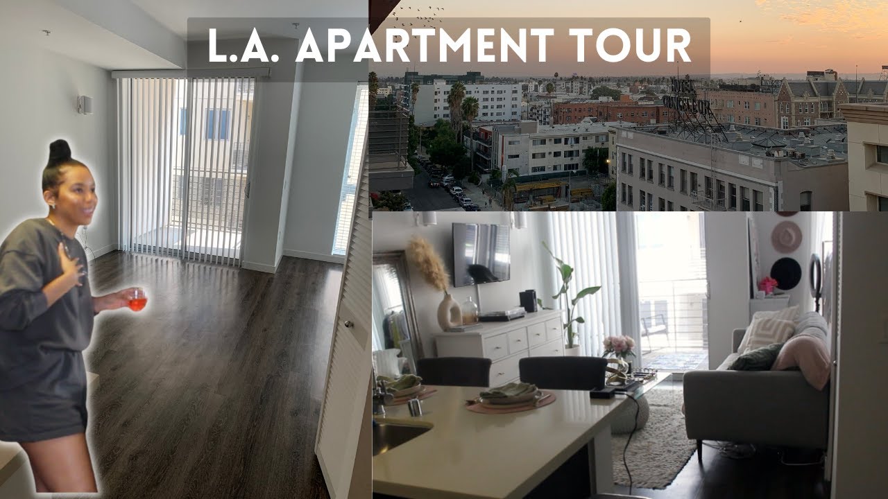 Los Angeles Studio Apartment Tour 2022 YouTube