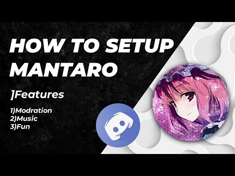 How to setup Mantaro bot discord very easily on your smartphone Android/ios  | Music & Fun commands - YouTube