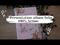 Presentation album folio 100 action facile