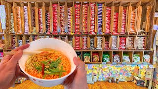 24 Hour Ramen convenience store with no staff 🇰🇷