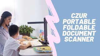CZUR Portable Foldable Document Scanner | $100k Bonuses in Description screenshot 3