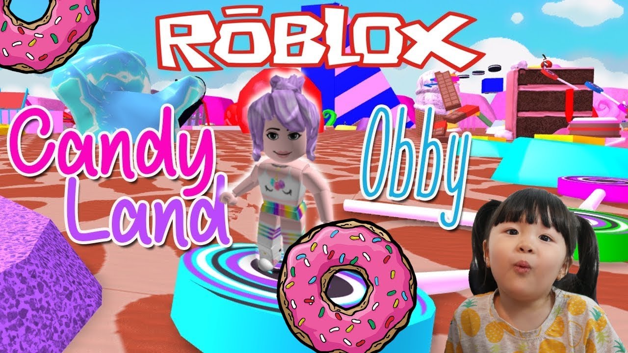 Let's Play at CandyLand ROBLOX Obby - YouTube