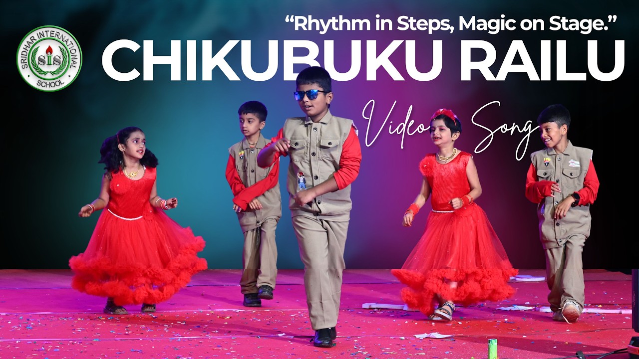 CHIKUBUKU RAILU DANCE VIDEO | II-Omega Students | Sri-Utsava 2026 | Sridhar International School.