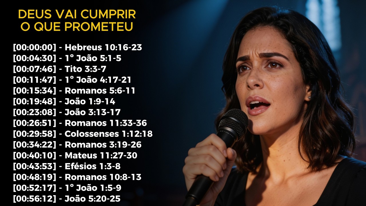 Deus Vai Cumprir o que Prometeu | Músicas Bíblicas | Louvor Gospel | Referência a Fernanda Brum