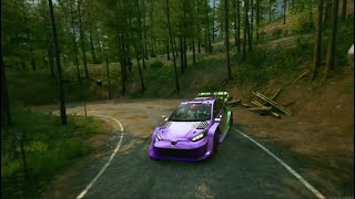 ea Sports WRC TOP 4 HABU DAM TOUGE wet Japan