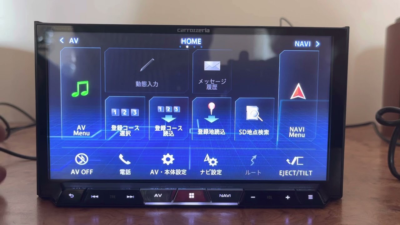 車 Pioneer AVIC-BZ501. carrozzeria デタ2022