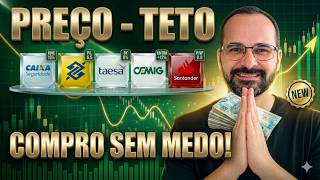 SÓ COMPRO NESSES PREÇOS | PREÇO-TETO DOS MEUS ATIVOS!