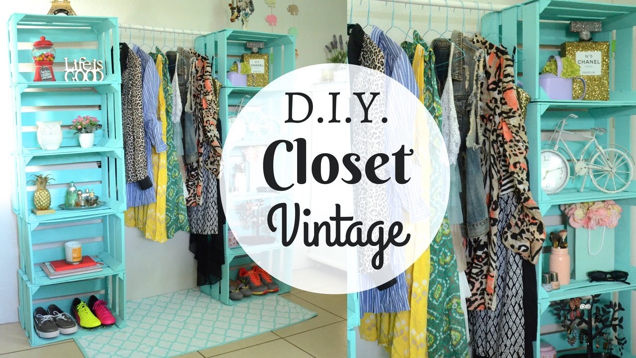 D.I.Y. HAS TU PROPIO CLOSET VINTAGE ITZILAND YouTube