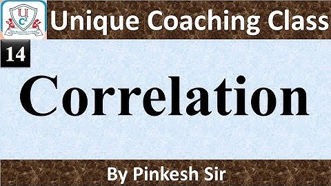 Correlation | Part 14 | Stat | F.Y.Bcom | Sem 2 | Vnsgu | By Pinkesh Sir