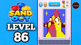 Sand Out Color Puzzle Level 86 Walkthrough Solution