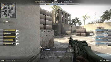 de_dust2 B plant defense in 2 farmguns