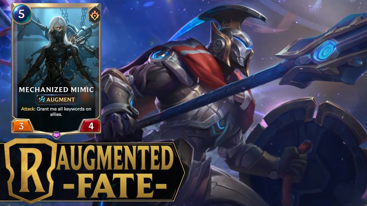 AUGMENTED FATE - Pantheon & Viktor Deck - Legends of Runeterra Magic Misadventures