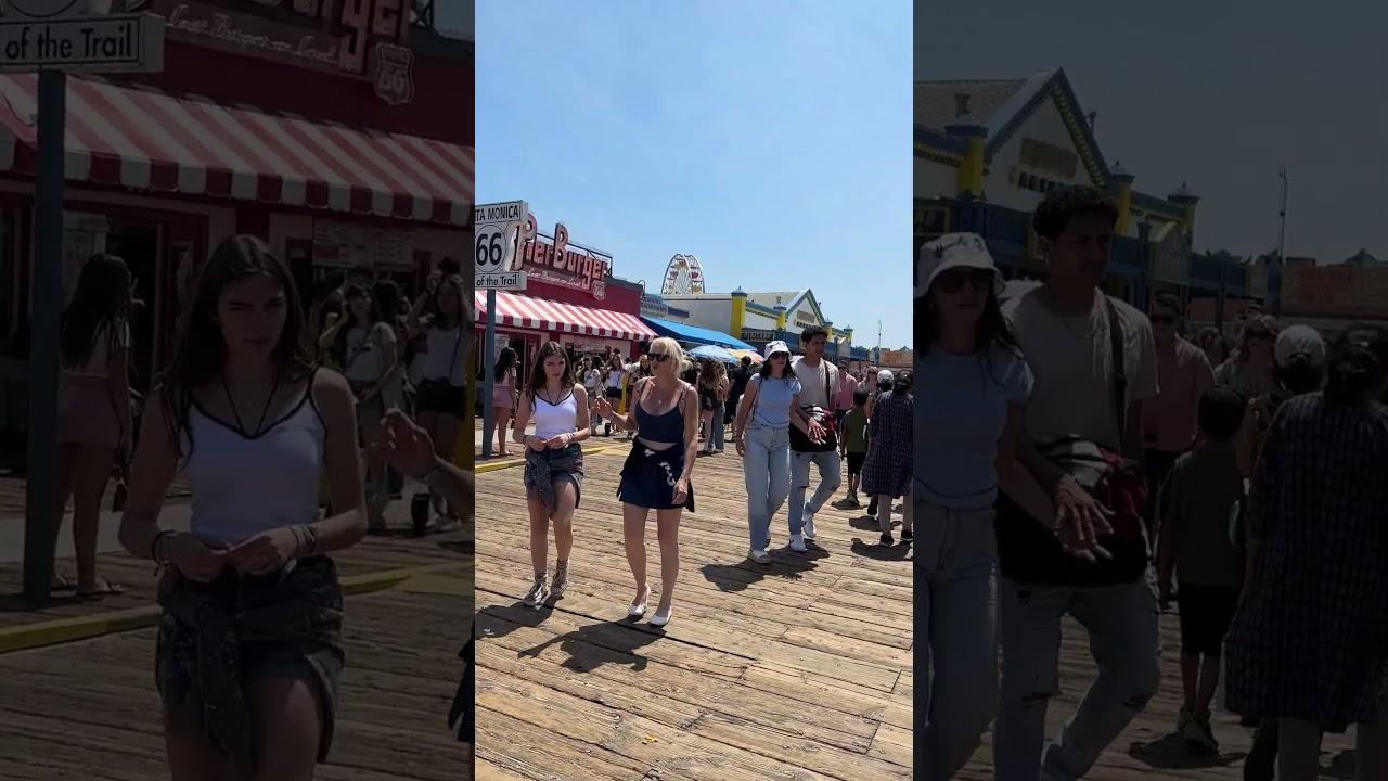 Santa Monica California August 2025