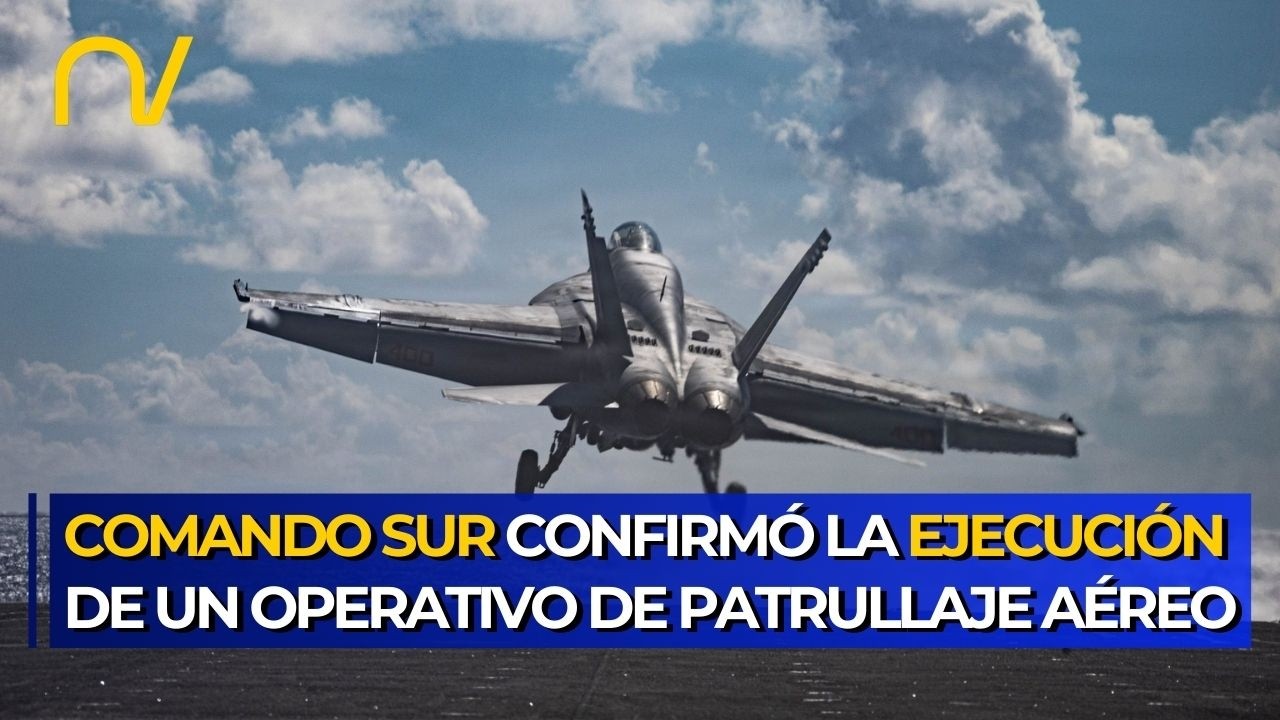 EE. UU. reporta operaciones de vigilancia aérea en aguas internacionales adyacentes a Venezuela
