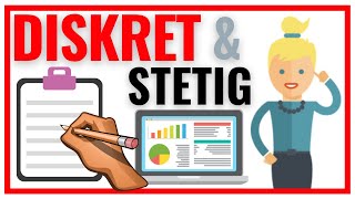 Diskrete und Stetige Merkmale in der Statistik (mit Beispielen) 📊