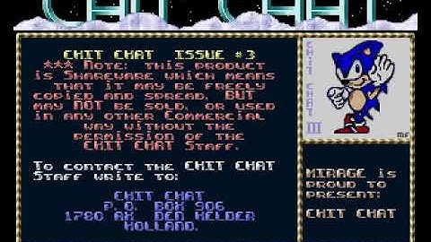 Mirage   Chit Chat #03 mp4 HYPERSPIN AMIGA INTRO CRACKTRO DEMO COMMODORE NOT MINE VIDEOS