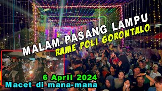 Suasana Malam Tumbilo Tohe (Pasang Lampu) di Gorontalo Tahun 2024