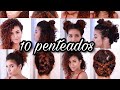 10 PENTEADOS PARA CABELOS MÉDIOS/CURTOS CACHEADOS | Camilla Santana