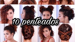 16 lindos penteados para cabelos cacheados